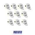 Graphy Impex 2x1.5 Non‑Tearable Direct Thermal Labels – 50x30 mm, 0.5" Core, 500 Labels/Roll – Product Codes, Price Tags & Barcodes