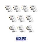 Graphy Impex 4x2 Non‑Tearable Direct Thermal Labels – 100x50 mm, 1" Core, 200 Labels/Roll – Rack, Carton & Barcode Labels