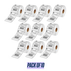 Graphy Impex 4x6 Non‑Tearable Direct Thermal Shipping Labels – 100x150 mm, 1" Core, 200 Labels/Roll – Courier, Logistics & Parcels